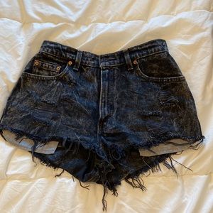 Vintage Levis distressed cutoff shorts